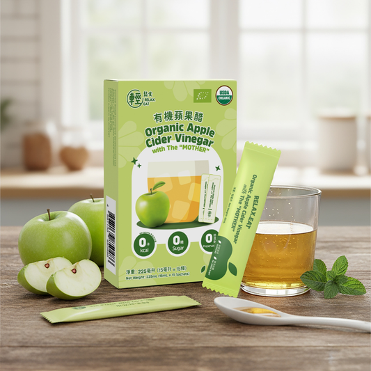 有機蘋果醋 (含有“醋母”) 便攜裝