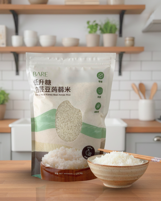 低升糖白芸豆蒟蒻米 (1kg)