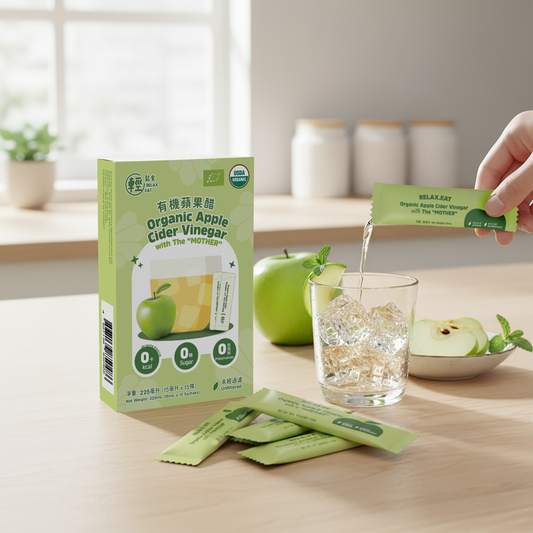 有機蘋果醋 (含有“醋母”) 便攜裝