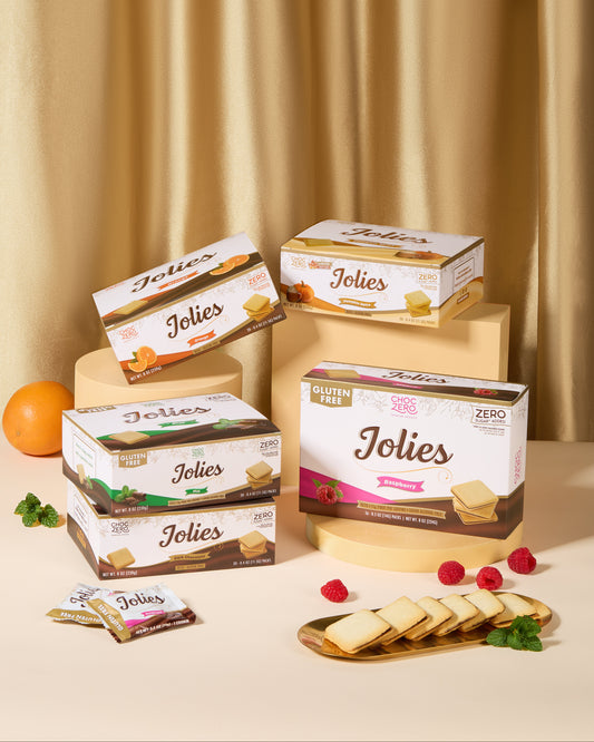 Jolies 朱古力夾心曲奇 (薄荷/覆盆子/香橙/黑朱古力口味)