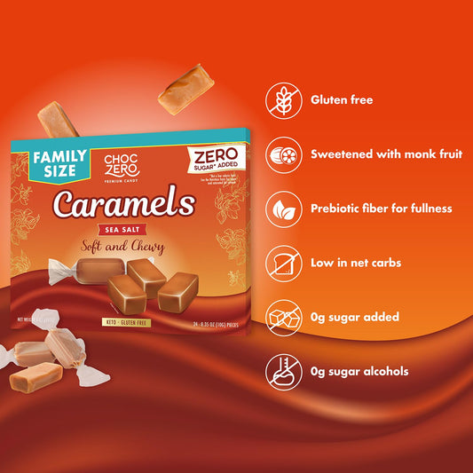 無糖海鹽焦糖軟糖