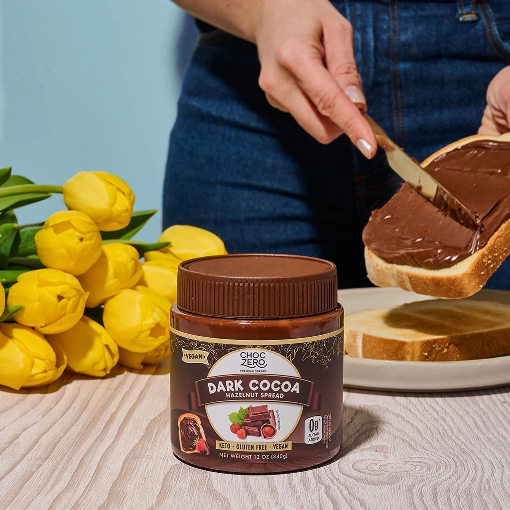 (Pre-Order ) Choczero 無添加糖純素黑朱古力榛子醬 340g Low Carbs Dark Chocolate Nutella